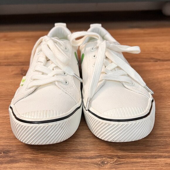 Cariuma X Peanuts Canvas Sneaker Earth Day Special Edition Sz 8 - Picture 5 of 15